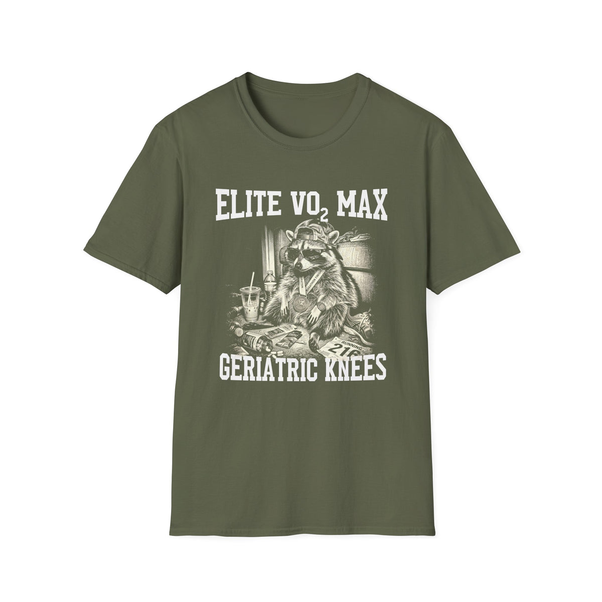 Elite VO2 Max Racoon T-Shirt