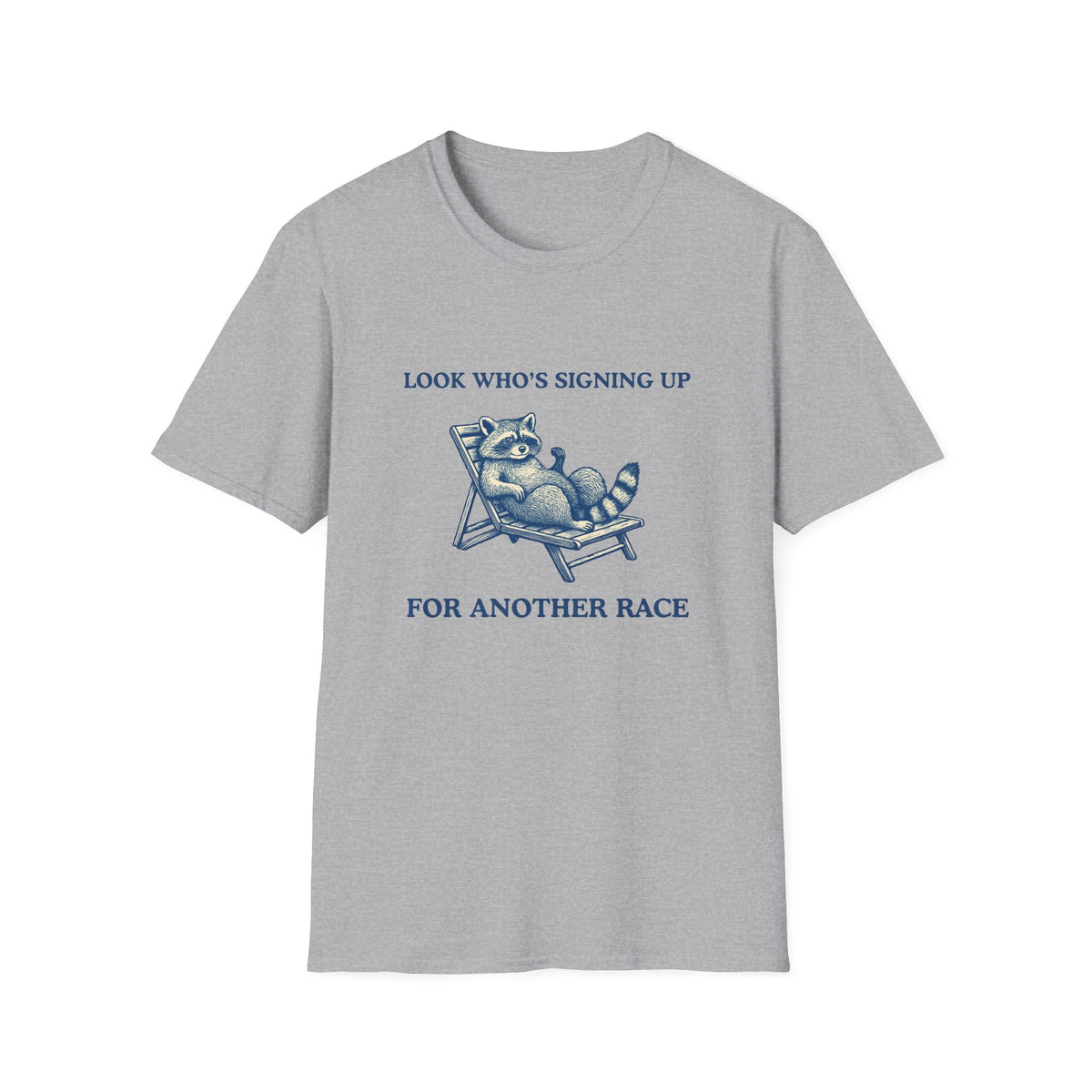 Raccoon Signing Up T-Shirt