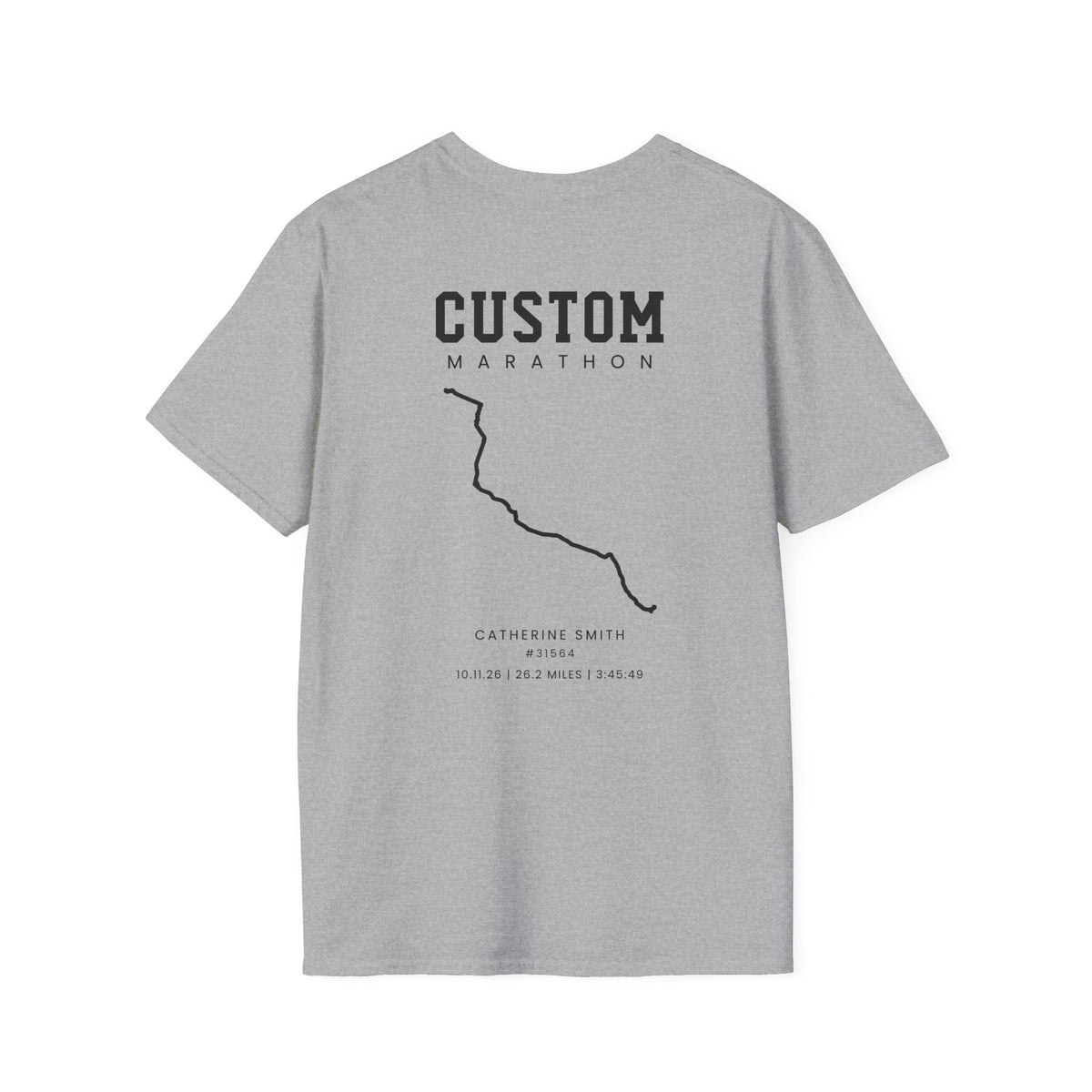 Custom Marathon T-Shirt