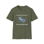 Raccoon Signing Up T-Shirt