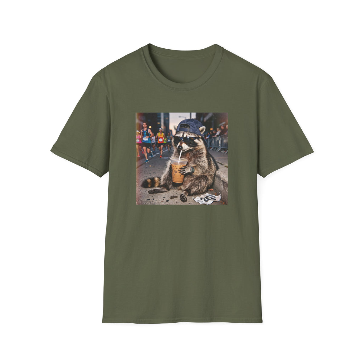 Coffee While Running T-Shirt