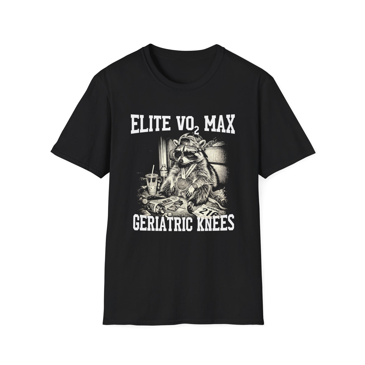 Elite VO2 Max Racoon T-Shirt