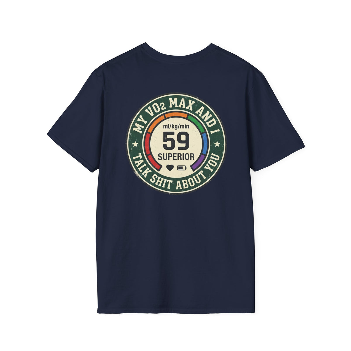 Back VO2 Max Badge T-Shirt