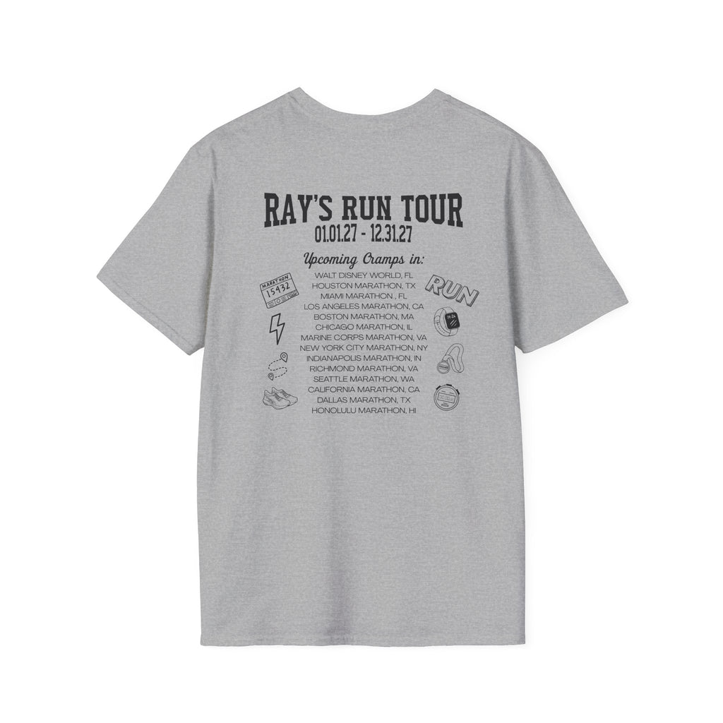 Custom Run Tour Marathon T-Shirt