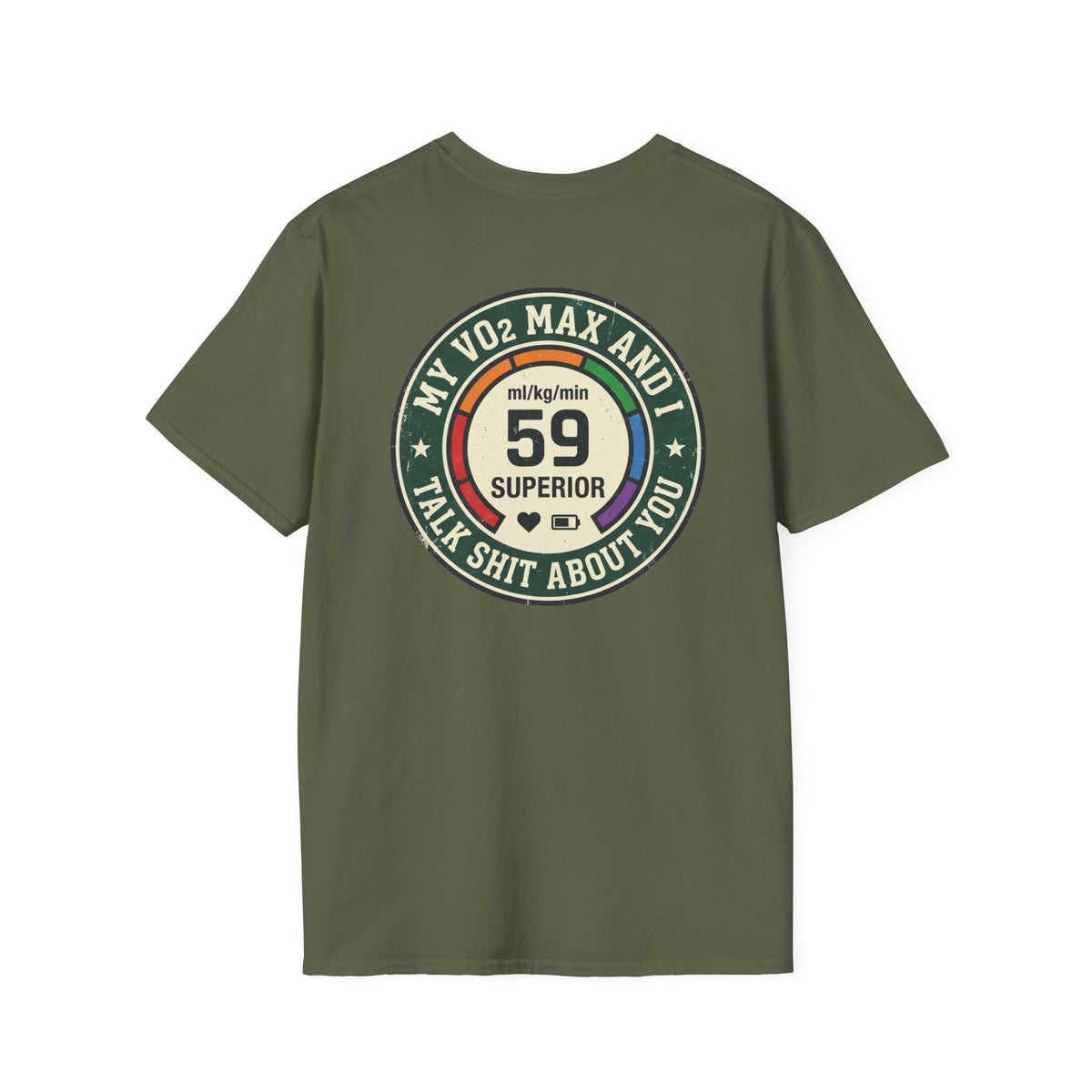 Back VO2 Max Badge T-Shirt