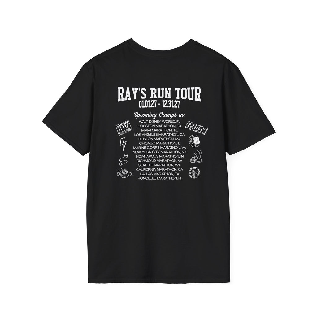 Custom Run Tour Marathon T-Shirt