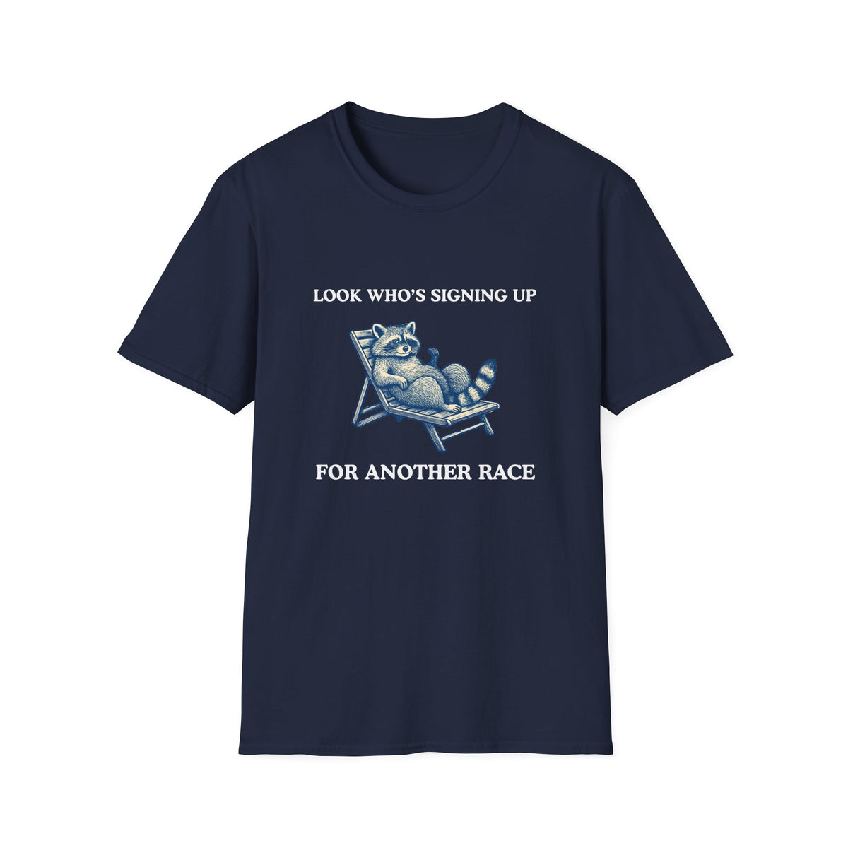 Raccoon Signing Up T-Shirt