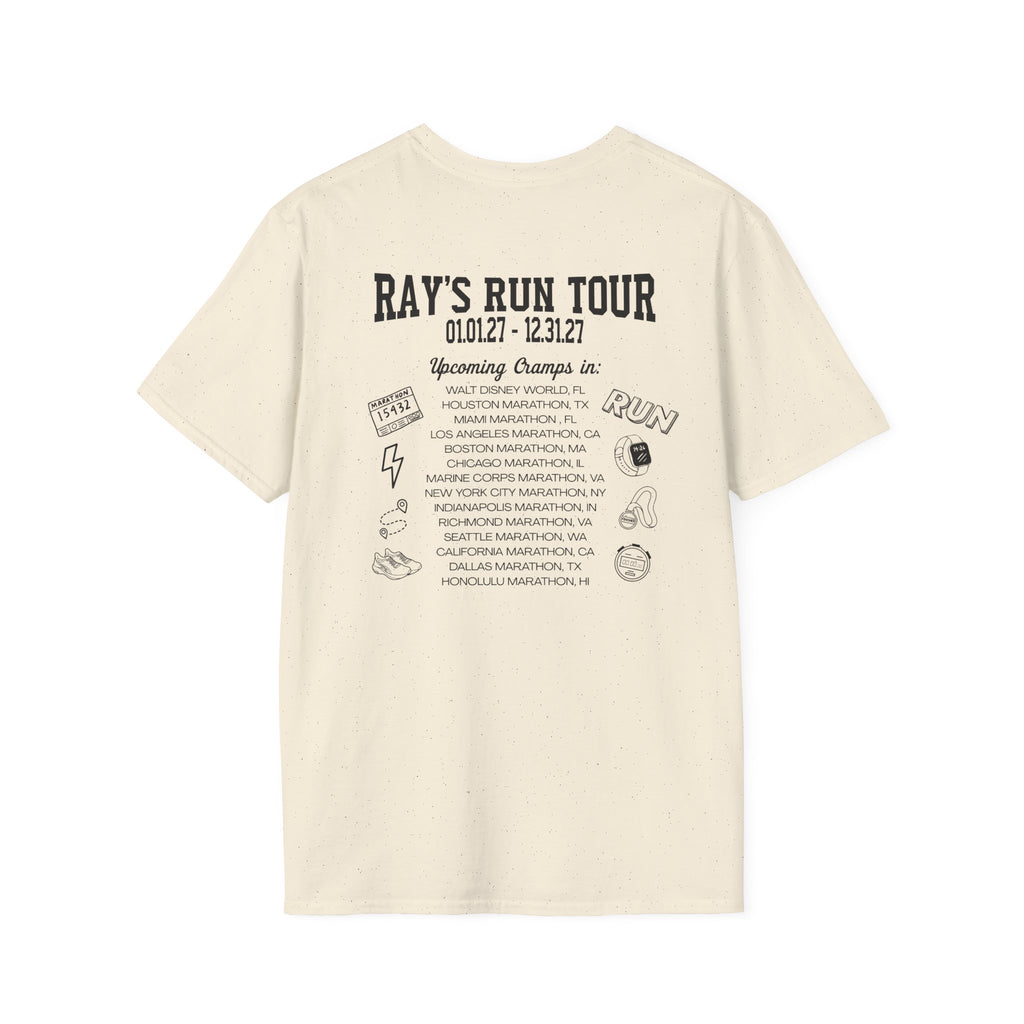 Custom Run Tour Marathon T-Shirt