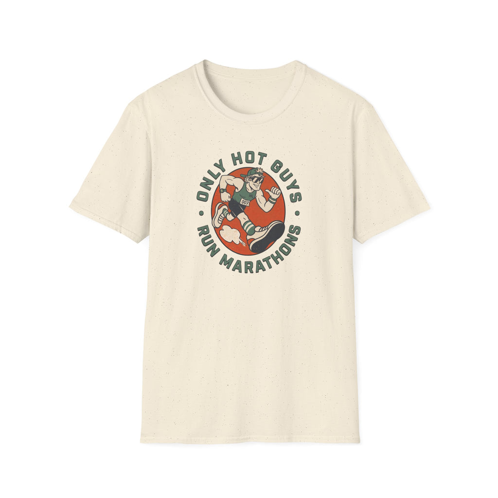 Only Hot Guys Badge T-Shirt
