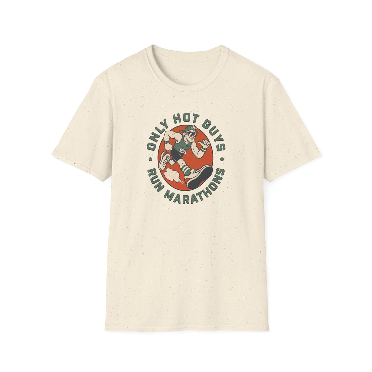 Only Hot Guys Badge T-Shirt