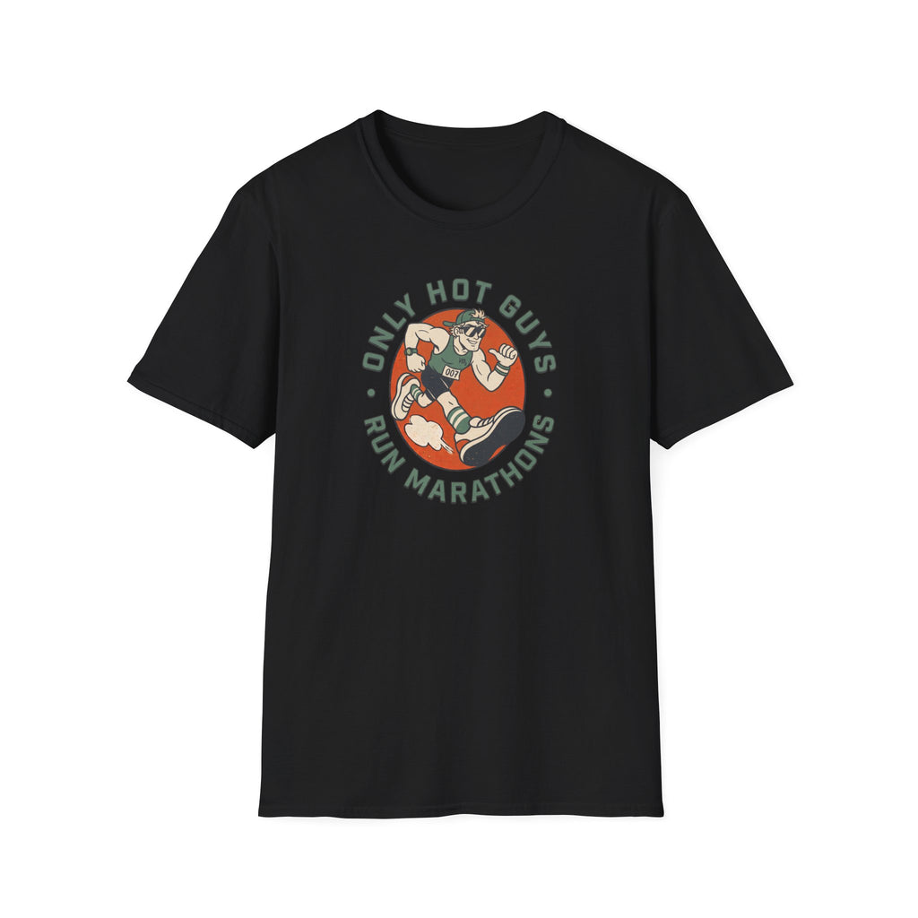 Only Hot Guys Badge T-Shirt