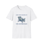 Raccoon Signing Up T-Shirt