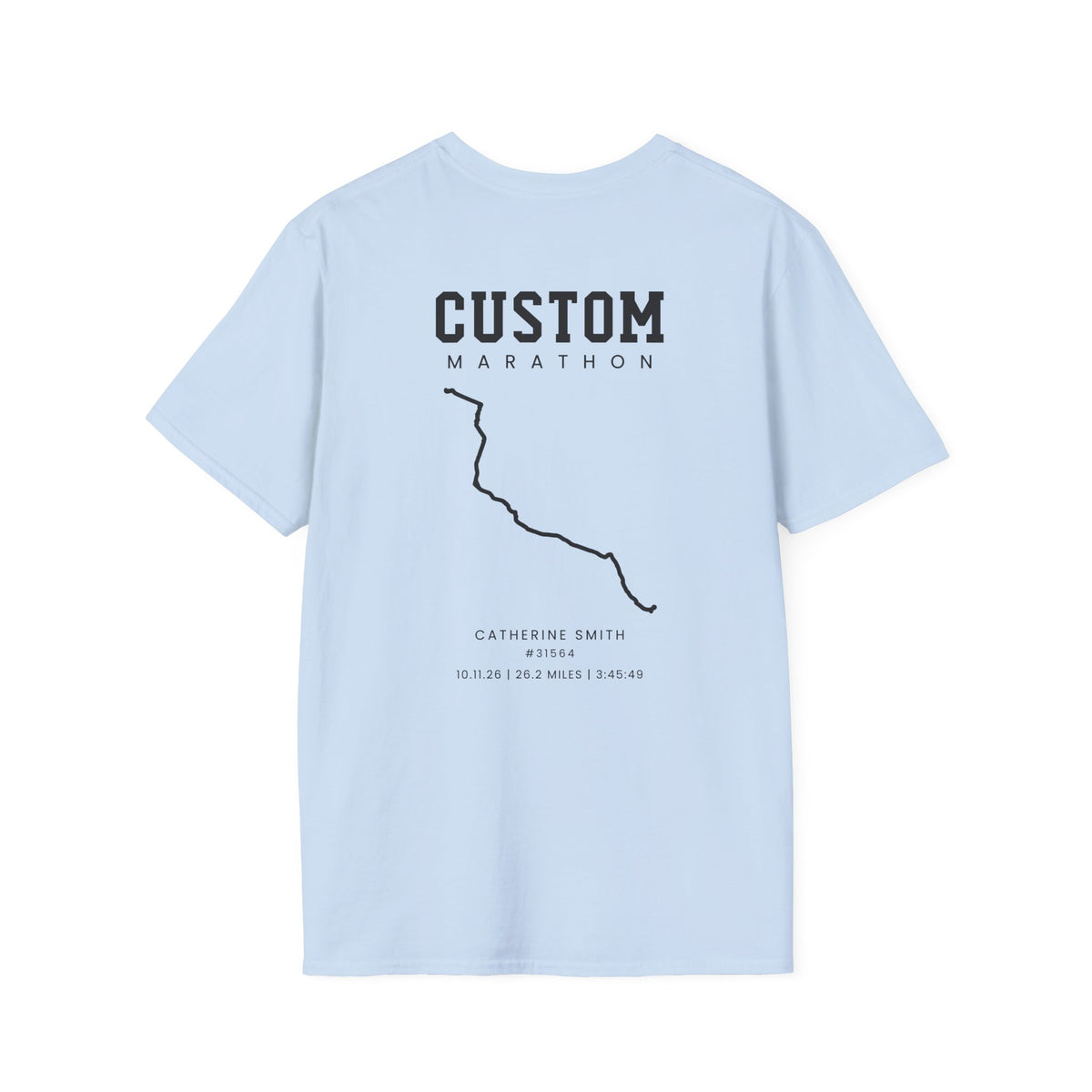 Custom Marathon T-Shirt