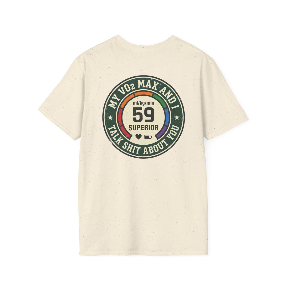 Back VO2 Max Badge T-Shirt