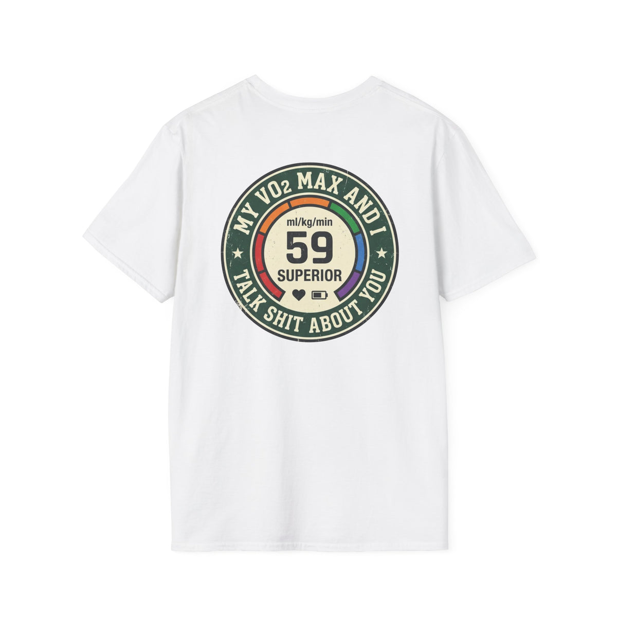 Back VO2 Max Badge T-Shirt
