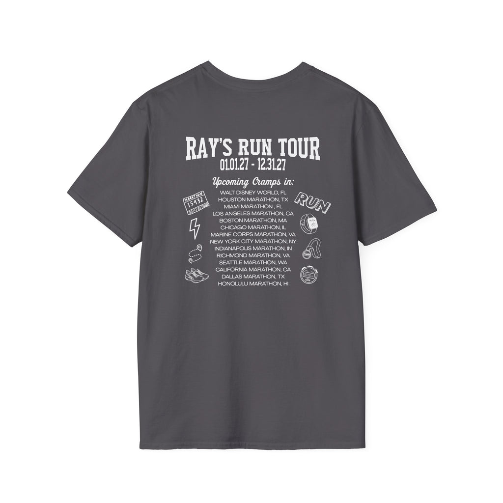 Custom Run Tour Marathon T-Shirt