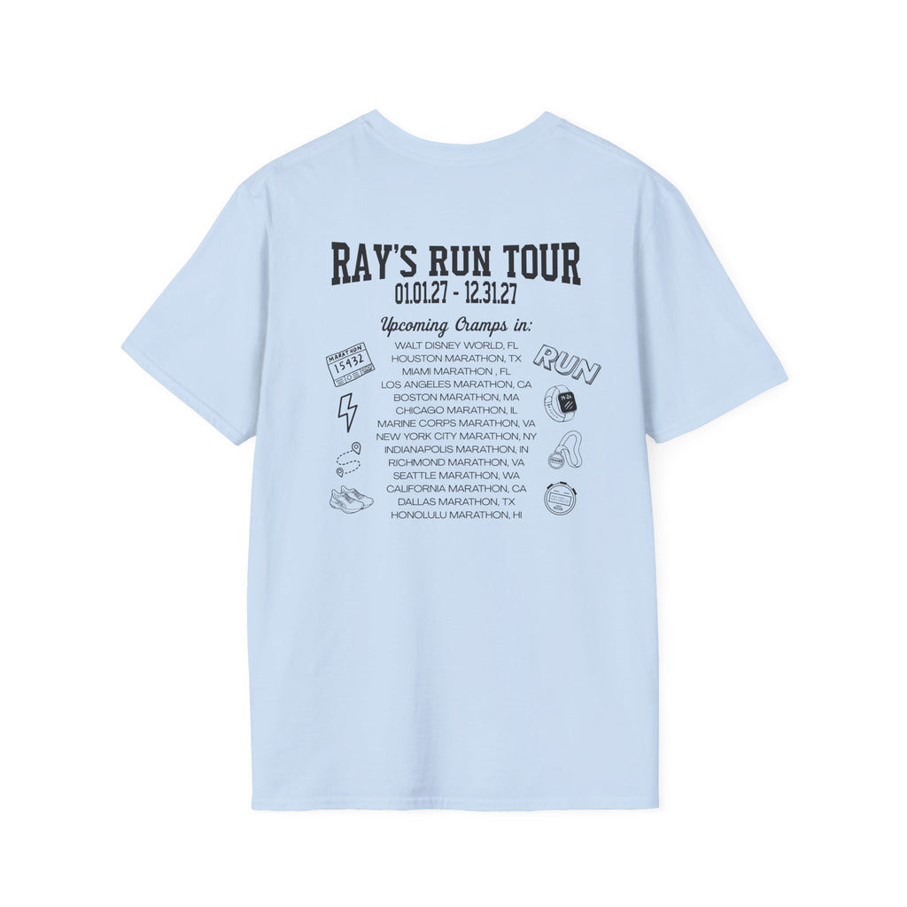 Custom Run Tour Marathon T-Shirt