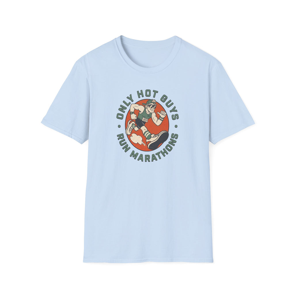 Only Hot Guys Badge T-Shirt