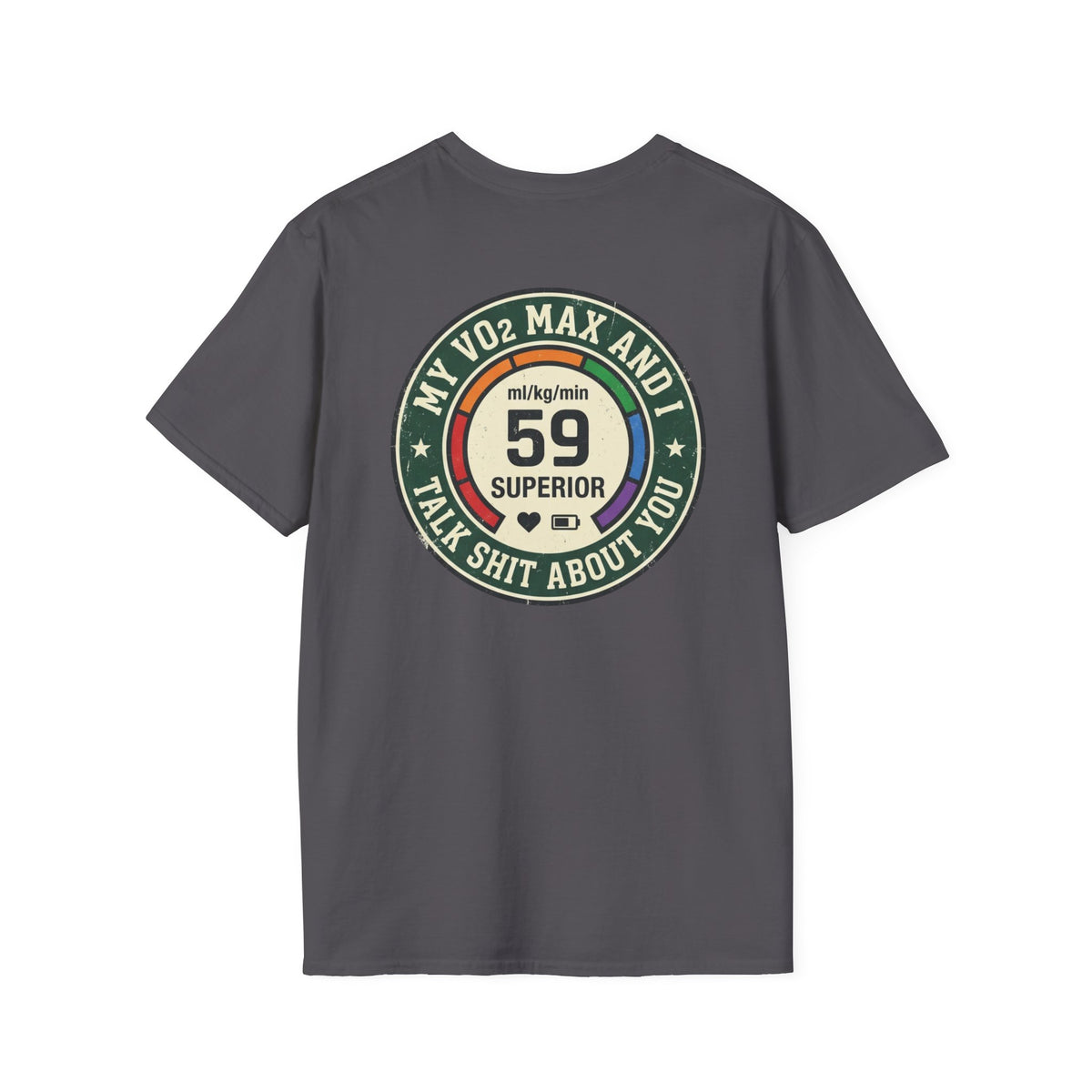 Back VO2 Max Badge T-Shirt