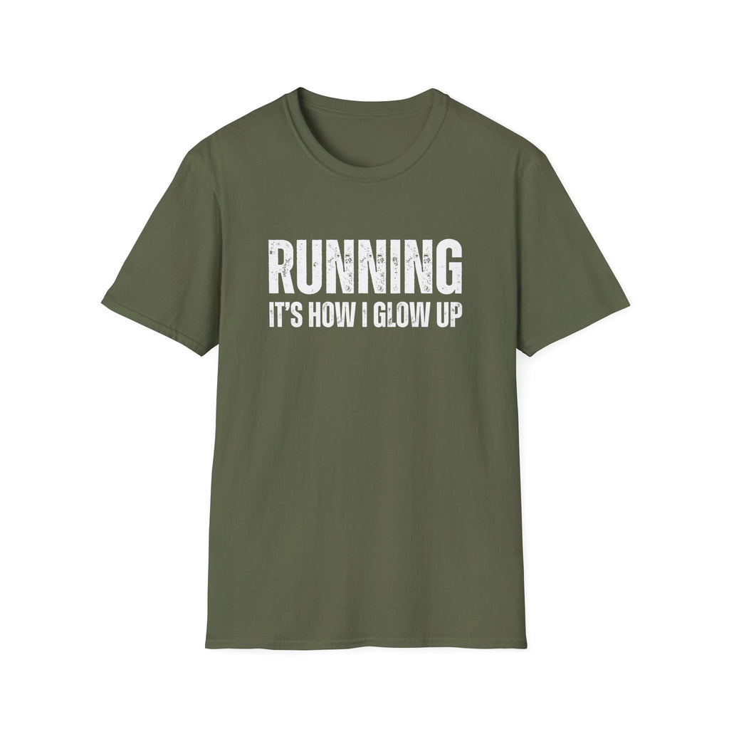 Running Its How I Glow Up T-Shirt