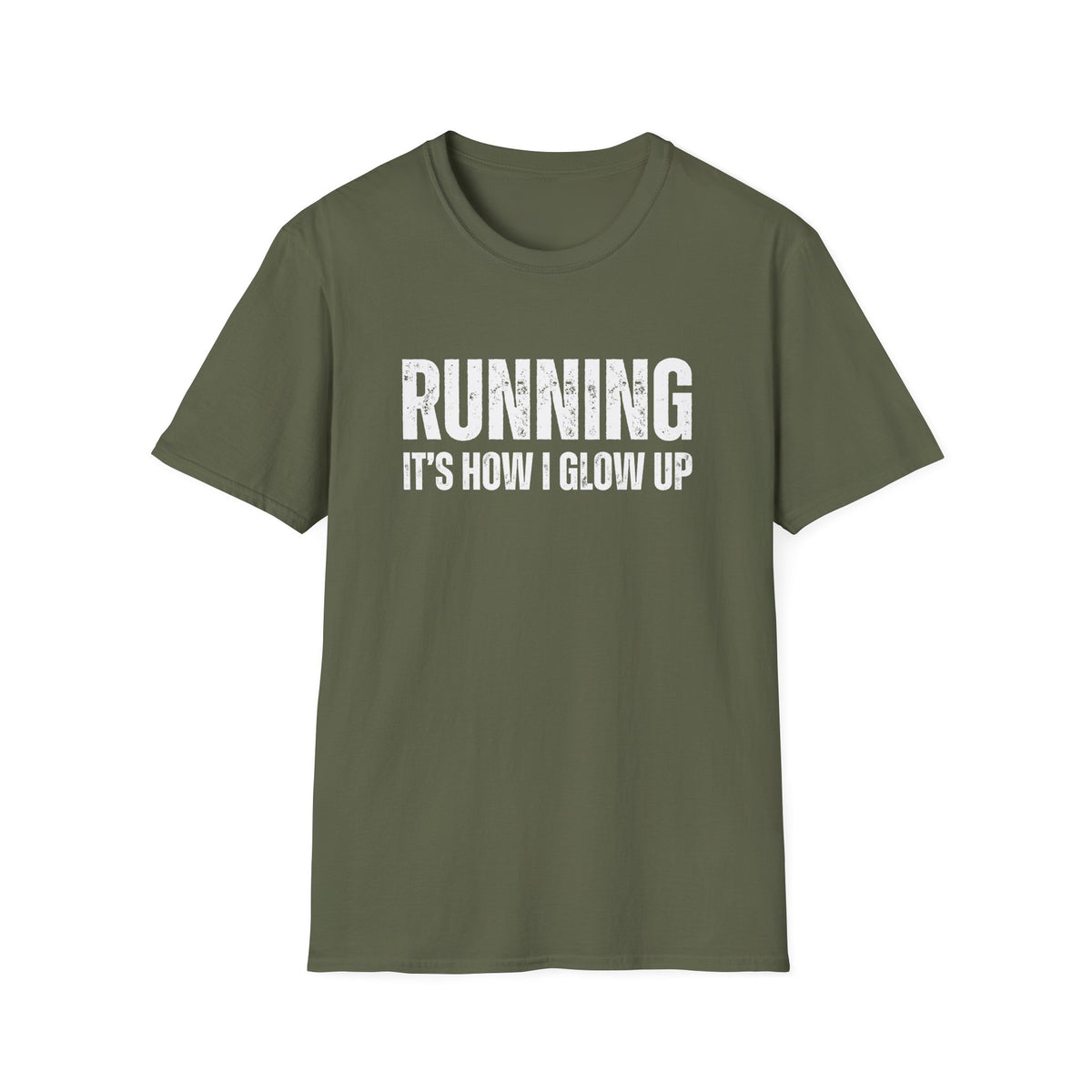 Running Its How I Glow Up T-Shirt