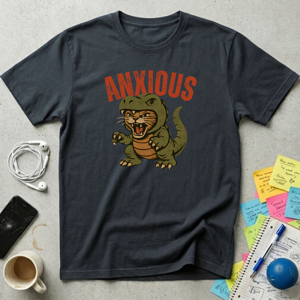 Anxious Cat T-Shirt