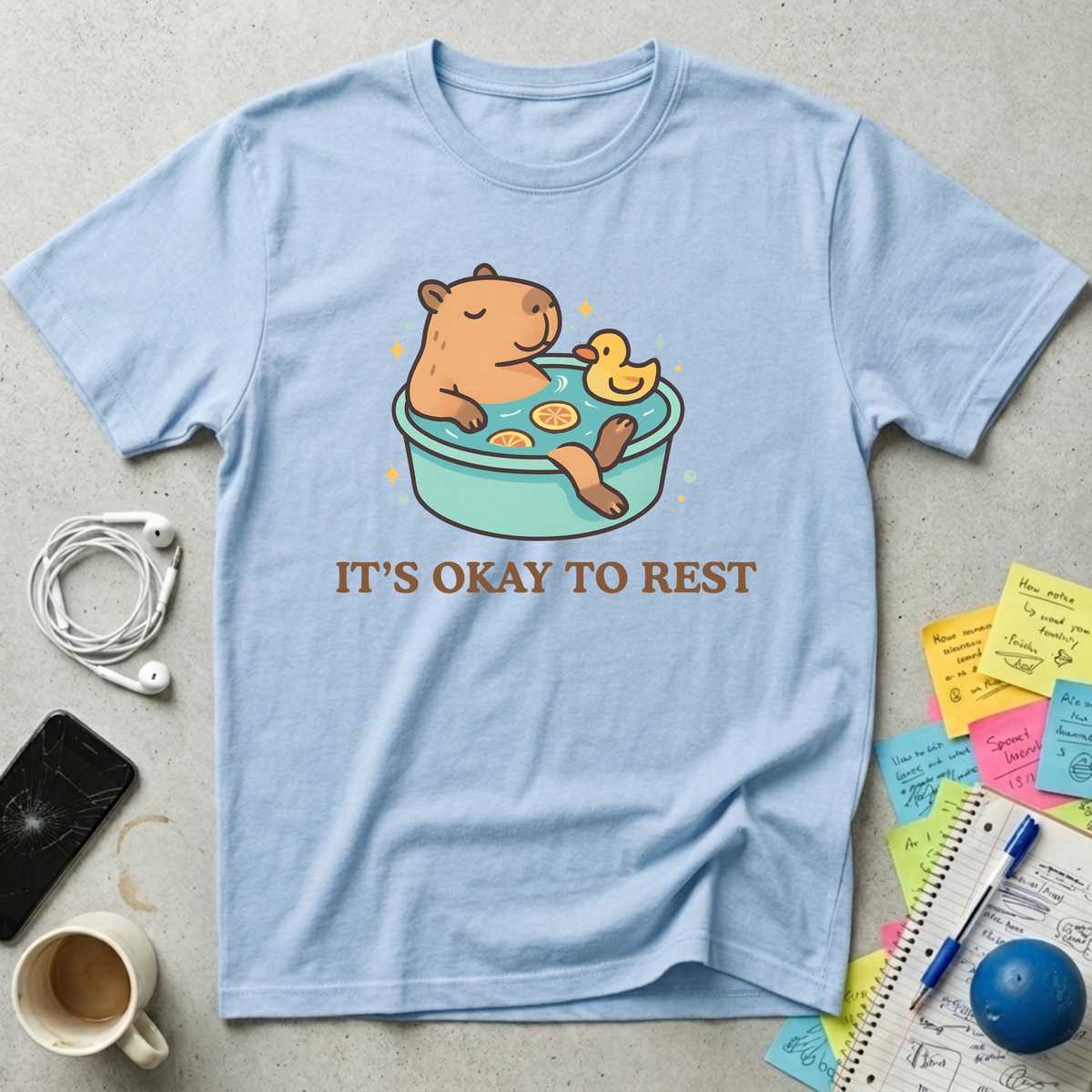 Capybara It's Ok to Rest T-Shirt