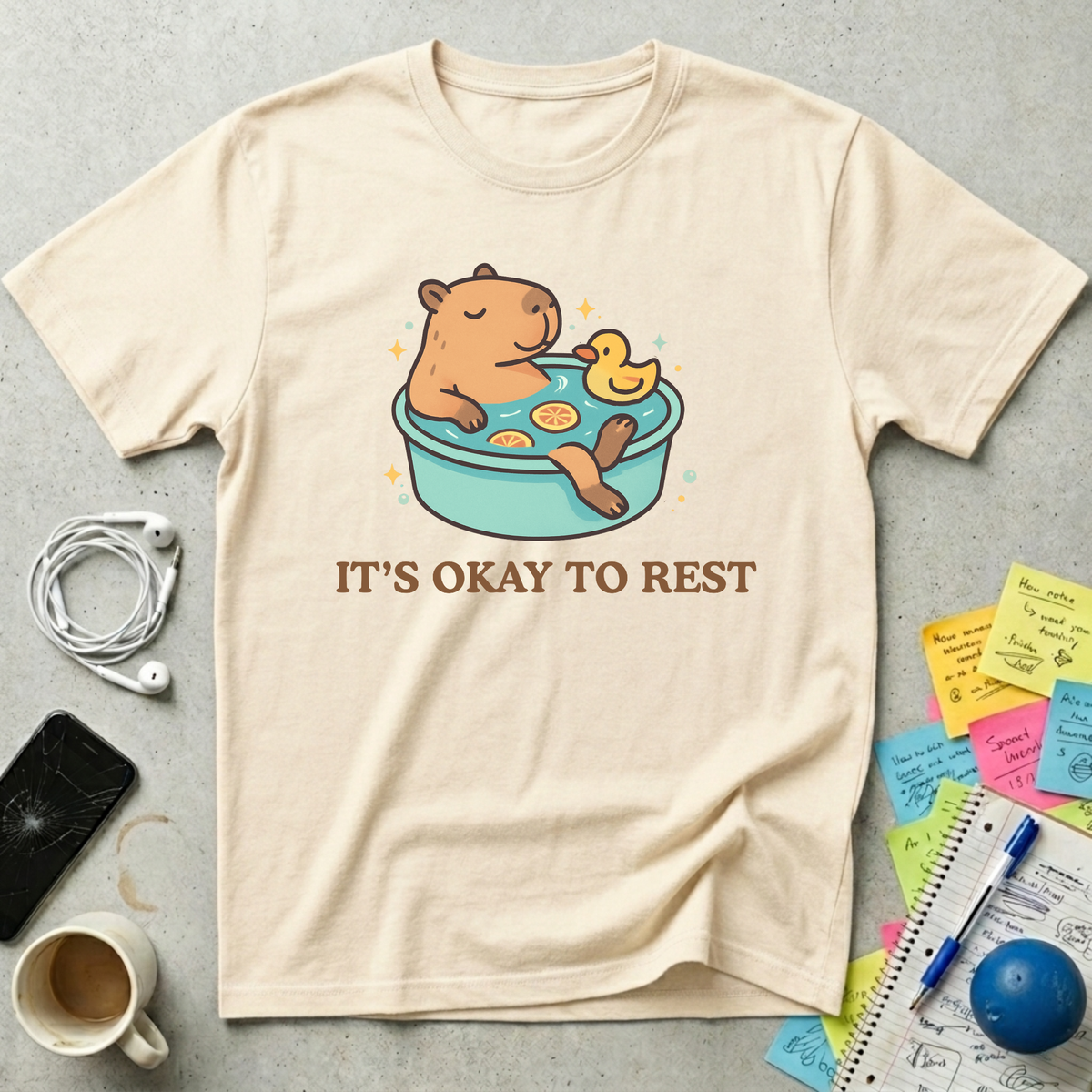 Capybara It's Ok to Rest T-Shirt