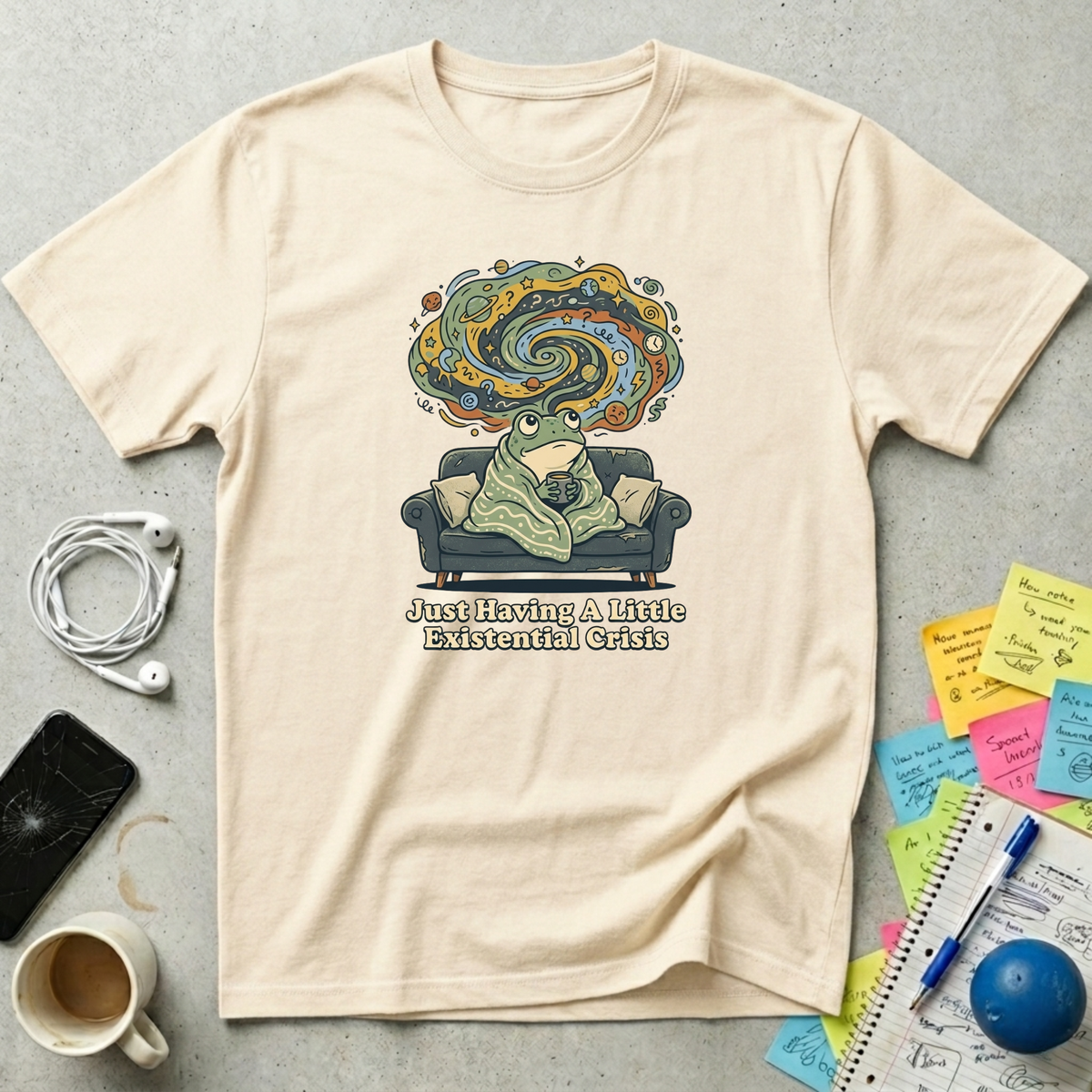 Frog Existencial Crisis T-Shirt
