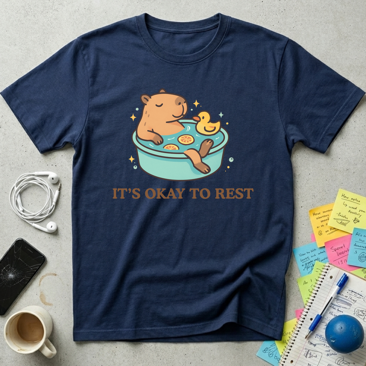 Capybara It's Ok to Rest T-Shirt